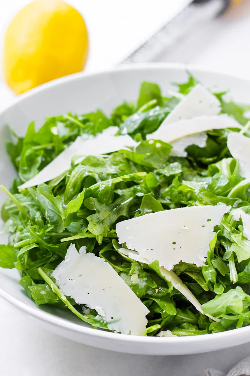 Arugula Salad with Lemon Dressing