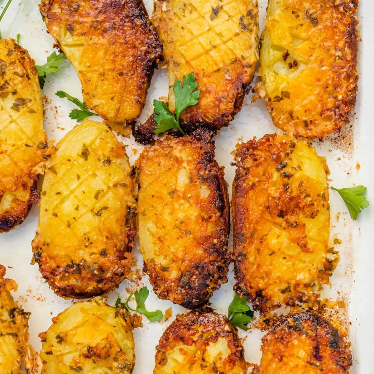 Parmesan Crusted Potatoes
