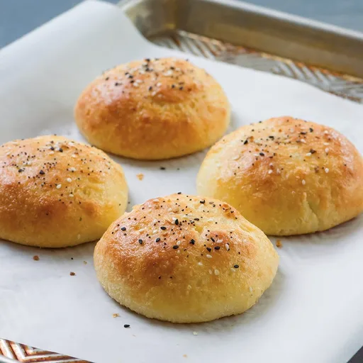 Panecillos de hamburguesa cetogénicos