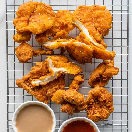Setas Ostra Fritas (Pollo Frito Vegano)