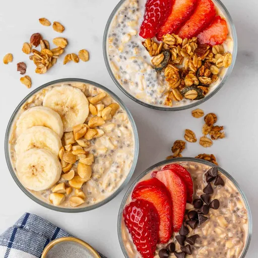 Avena nocturna proteica (28 gramos de proteína con solo 4 ingredientes)