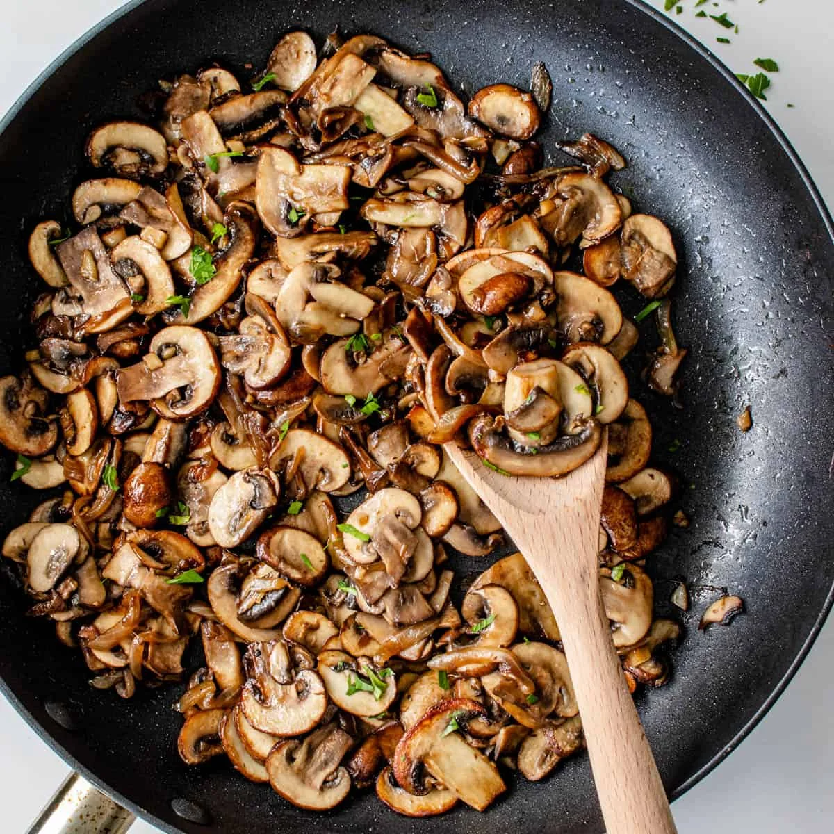 Sauteed Mushrooms and Onions