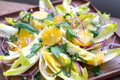 Ensalada de endibias y naranja