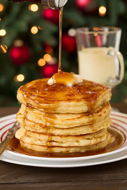 Tortitas de ponche de huevo