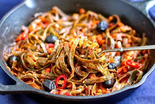 Seaweed Pasta all’Amatriciana