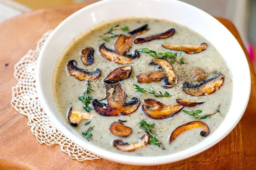 Dairy-Free Cream Of Mushroom Soup (Vegan, Paleo)