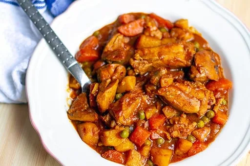 Receta de curry japonés de pollo