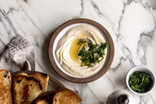 Creamy Whipped Eggplant Dip