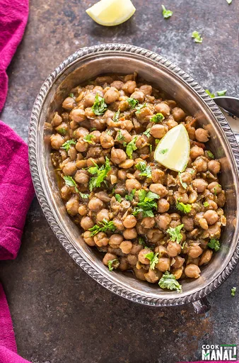 Chana Masala en olla de cocción lenta