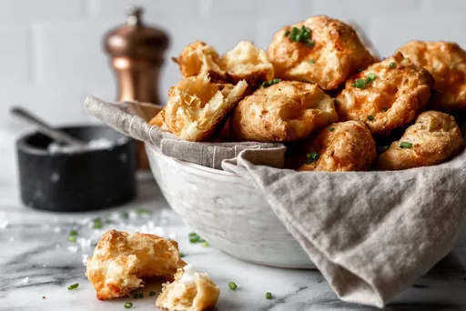 Lobster & Cheddar Gougères