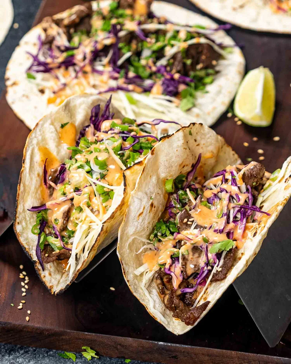 Korean Beef Tacos