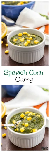 Spinach Corn Curry