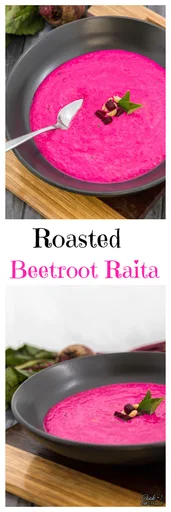 Roasted Beetroot Raita
