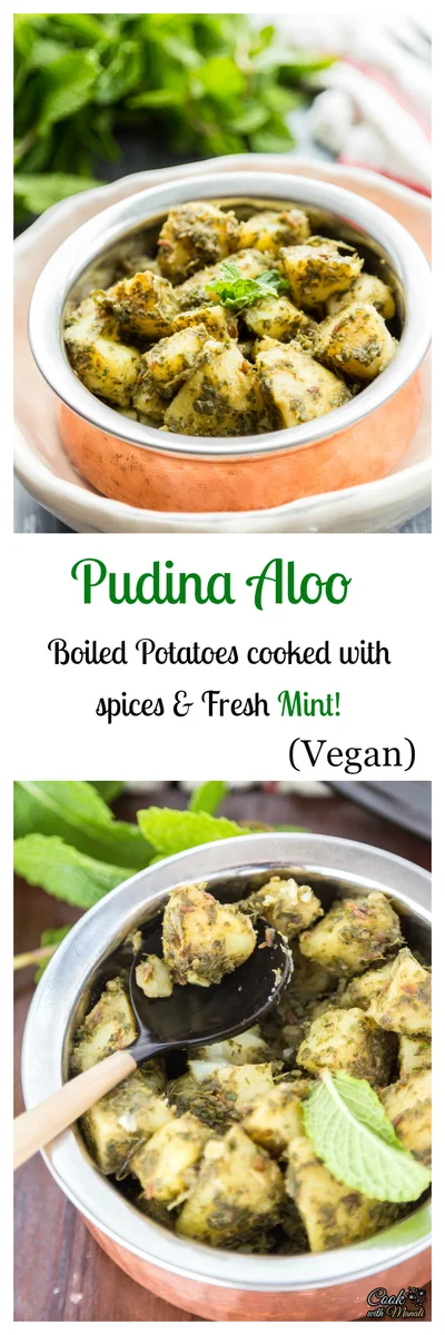 Pudina Aloo - Minty Potatoes