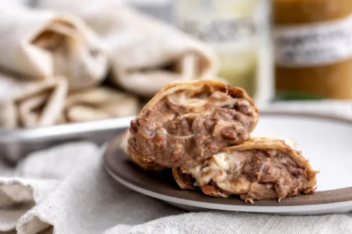 Refried Bean and Cheese Burritos (Easy Freezer Meal)