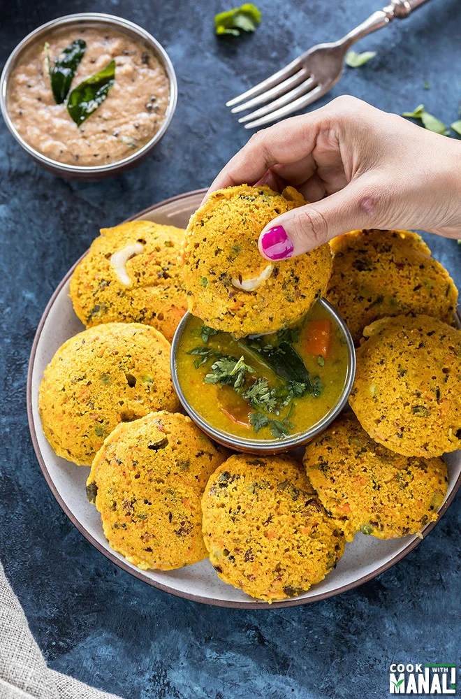 Masala Oats Idli