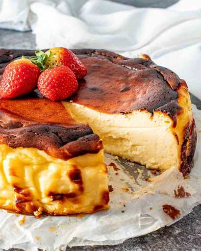 Tarta de Queso Vasca