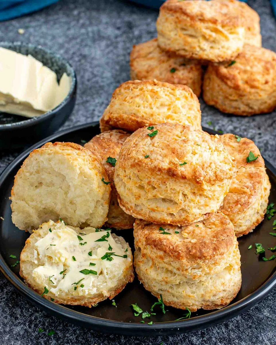 Buttermilk Parmesan Biscuits