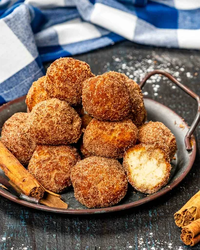 Cinnamon Sugar Donut Holes
