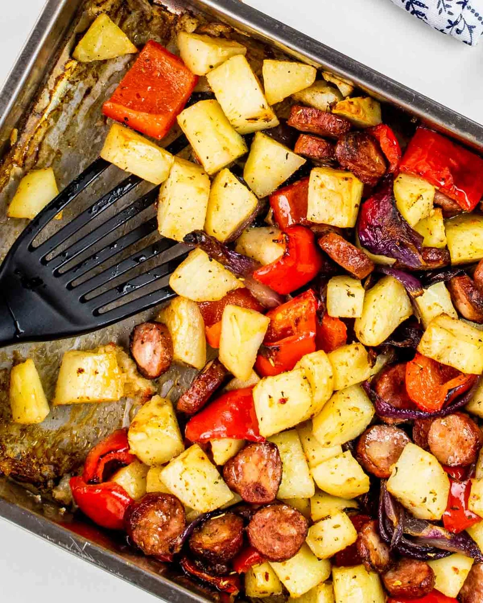 Roasted Sausage And Potatoes