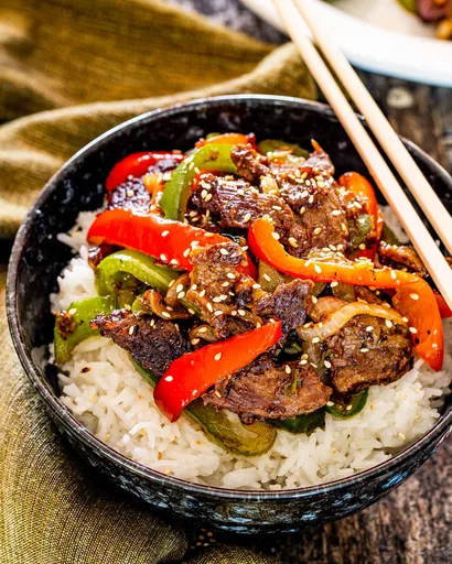 Asian Style Pepper Steak