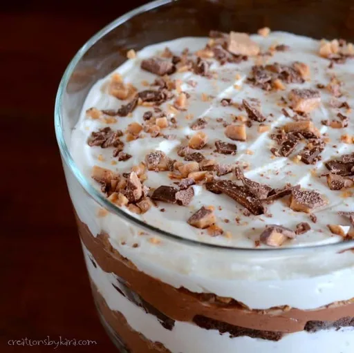 Toffee Brownie Chocolate Trifle