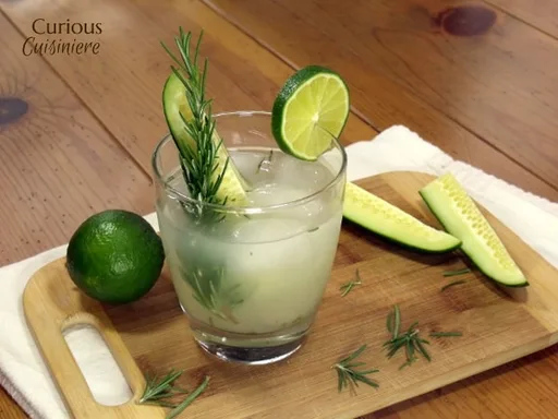 Gimlet de pepino y romero