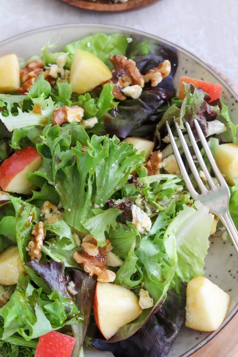 Stilton, Apple & Walnut Salad