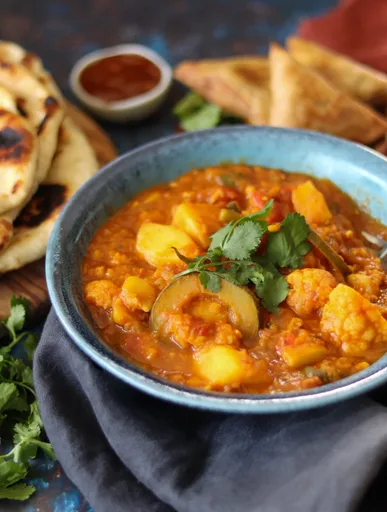 Vegetable & Red Lentil Curry