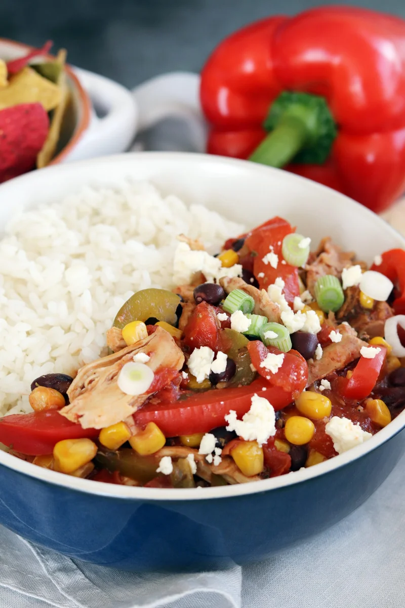 Slow Cooker Fiesta Chicken