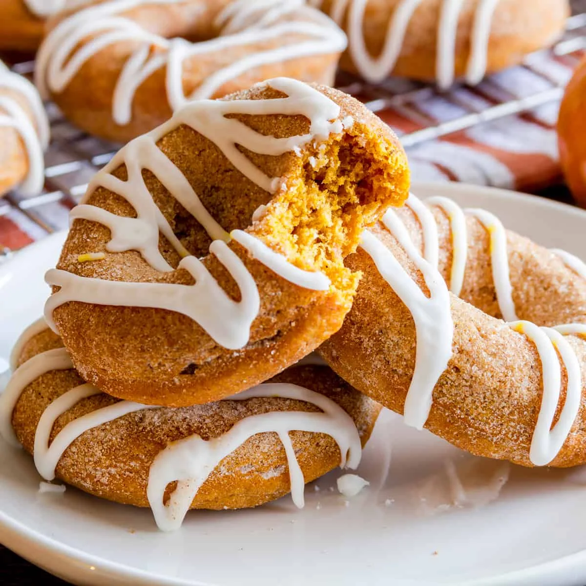 Baked Pumpkin Donuts