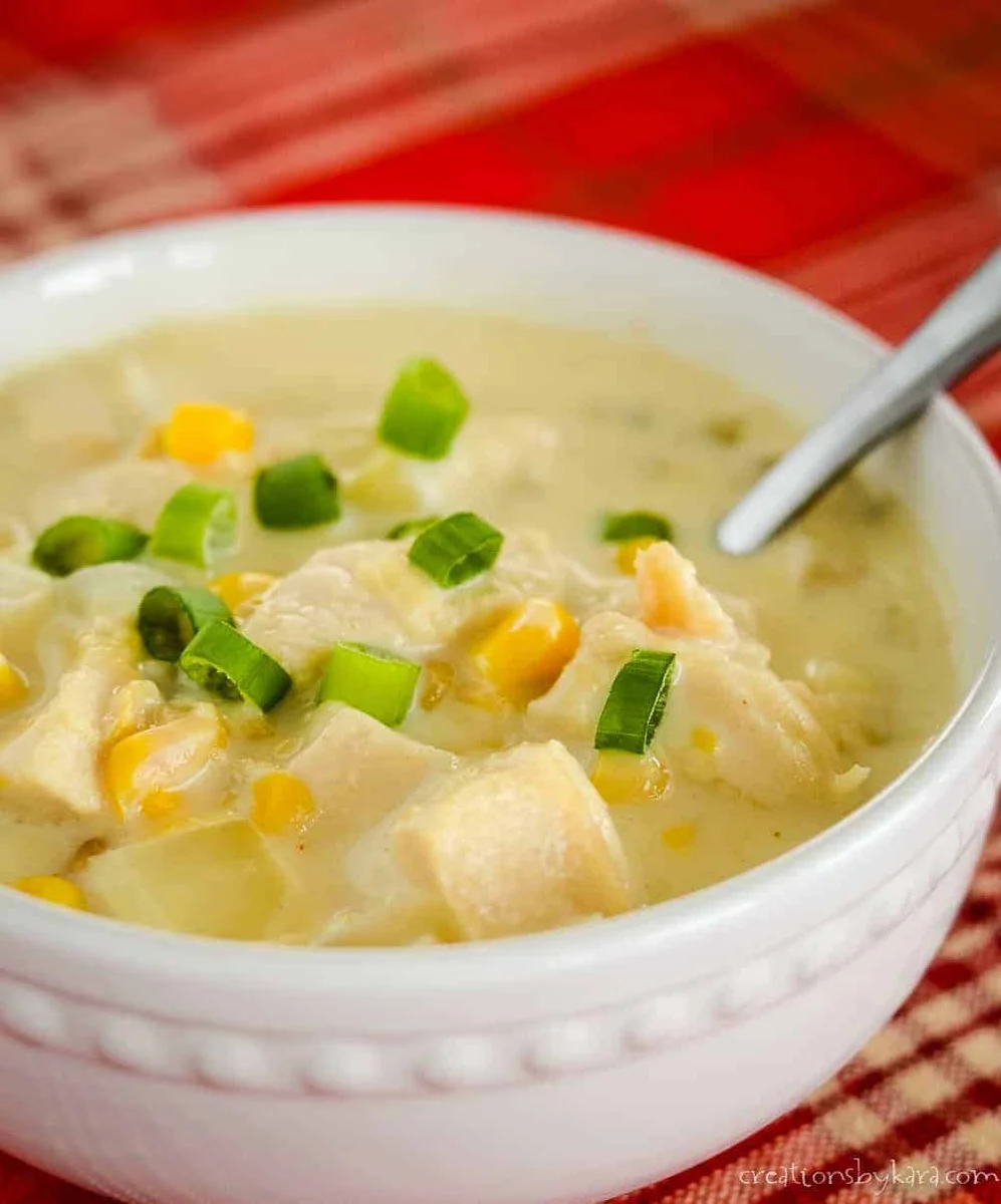 Mexican Corn Chowder with Chicken