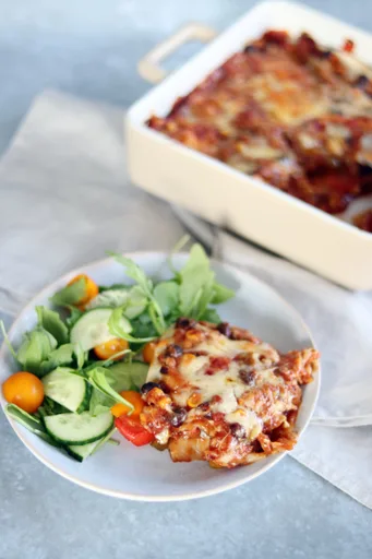 Fiesta Chicken Lasagna