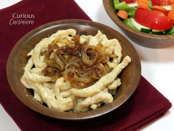 Kasespatzle (Cheese Spatzle)