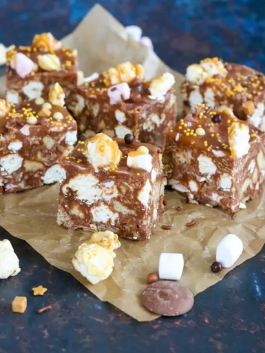 Caramel Rocky Road
