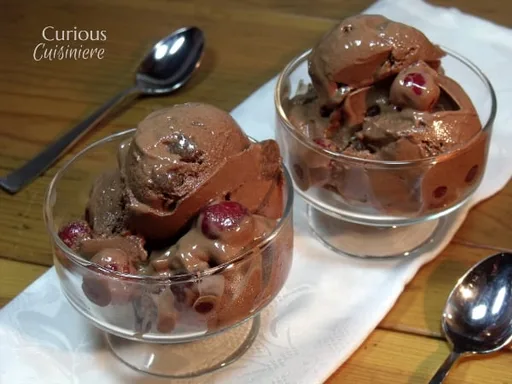 Black Forest Frozen Yogurt Ice Cream