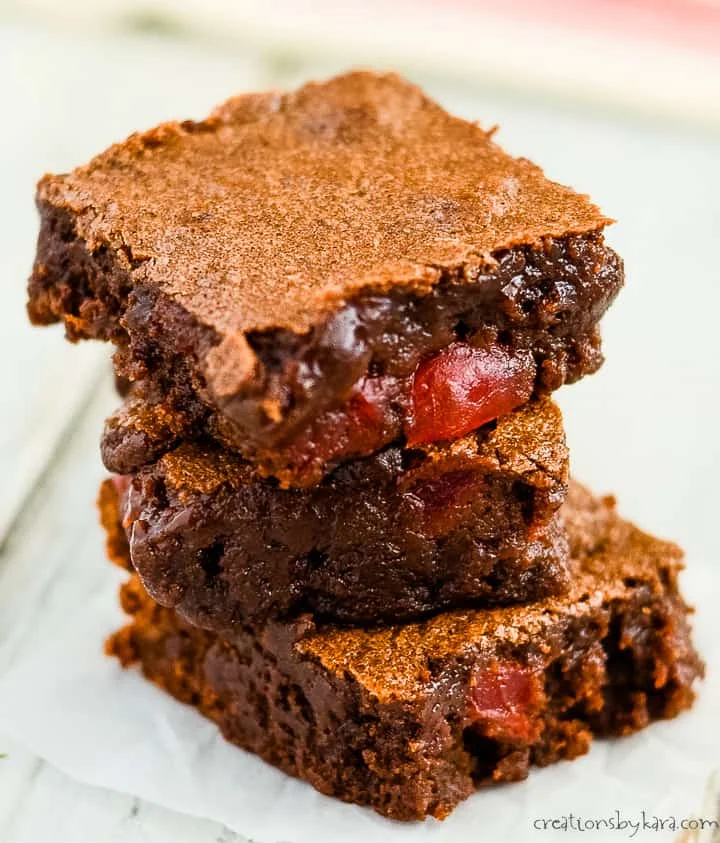 Cherry Chocolate Brownies
