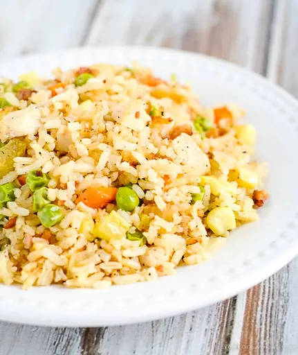 Arroz Frito con Pollo