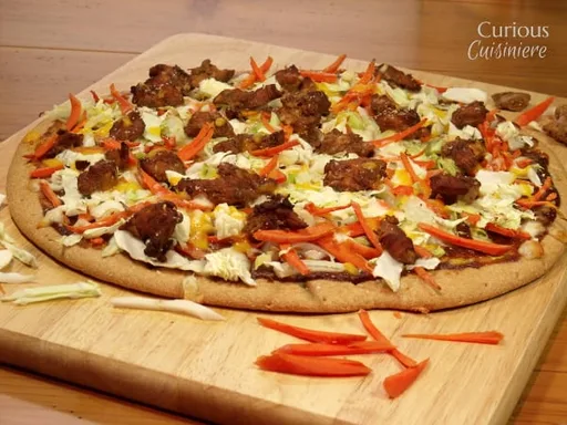 Pizza de Pollo Teriyaki