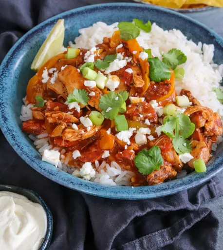 Slow Cooker Chicken & Chorizo Stew