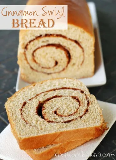 Pan de canela en espiral