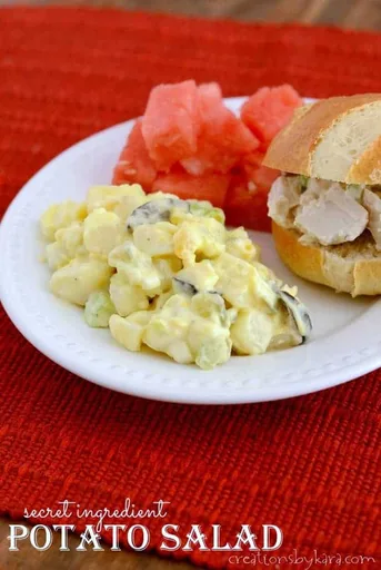 Ensalada de patata con ingrediente secreto