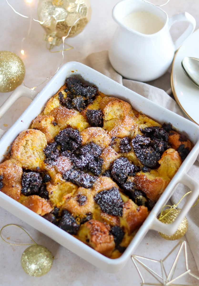 Brioche & Christmas Pudding Bread & Butter Pudding