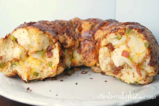 Cheesy Bacon Pull-Apart Bread