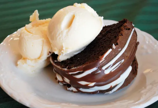Chocolate Mint Bundt Cake
