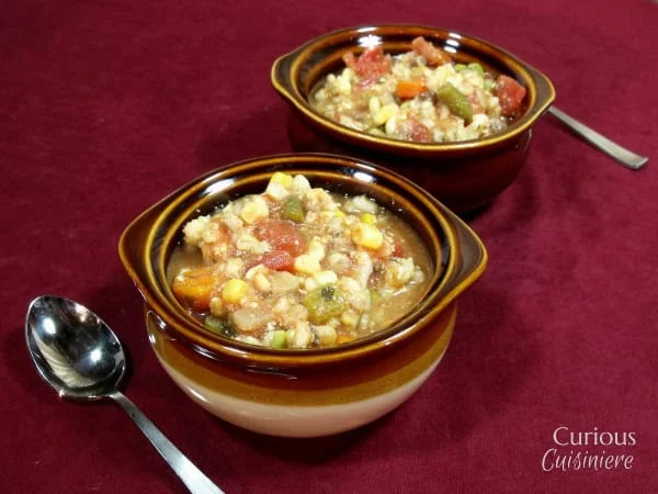 Chunky Vegetable Barley Soup