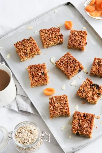 Apricot & Almond Flapjacks