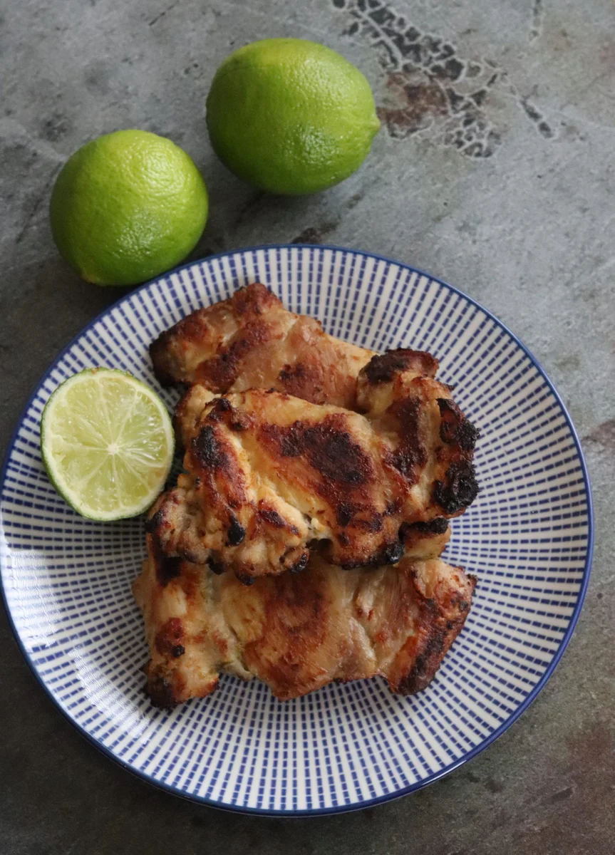 Garlic & Lime Chicken Thighs