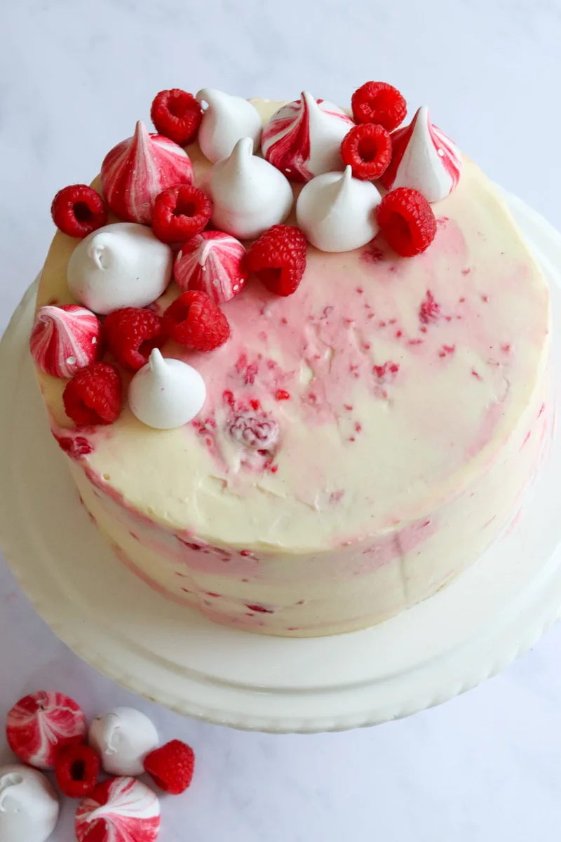 Raspberry & Mascarpone Layer Cake
