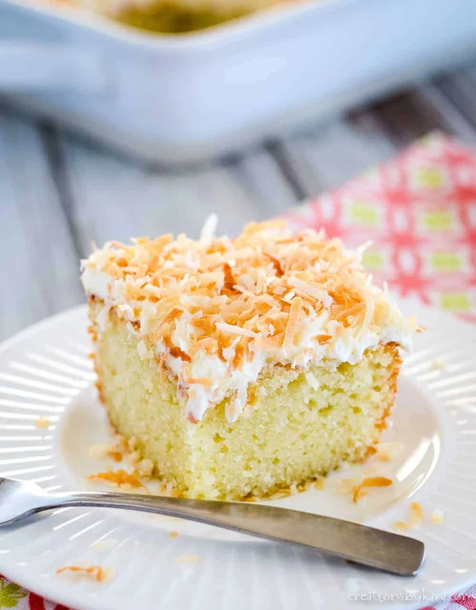 Easy Coconut Cake